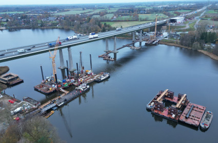 RED7MARINE SUPPORTS IMPLENIA WITH THE CONSTRUCTION OF NEW €258M BRIDGE OVER THE KIEL CANAL