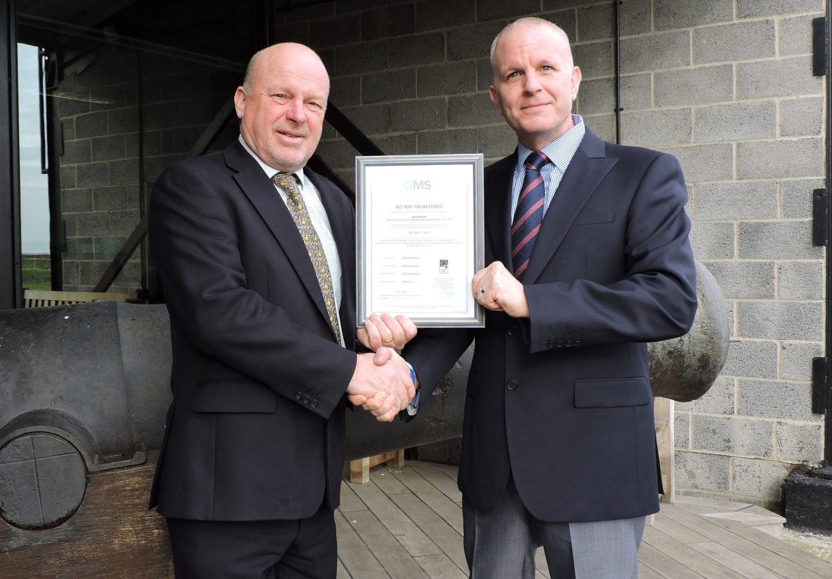 Red7Marine awarded IS0 9001: 2015 accreditation