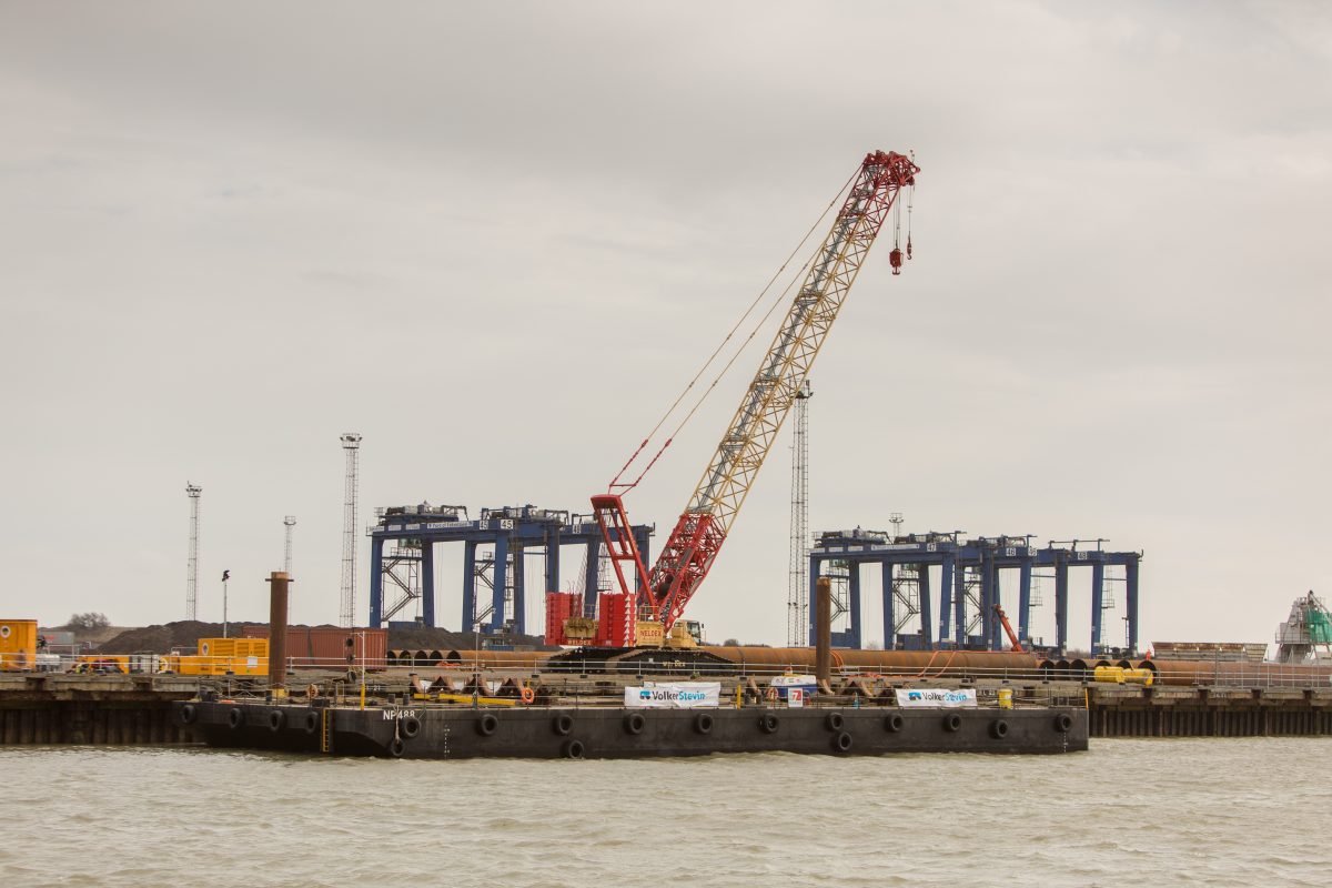 Red7Marine Provides Marine Access Solutions for Berth 9 Port Expansion Works