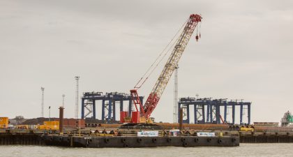 Red7Marine Provides Marine Access Solutions for Berth 9 Port Expansion Works