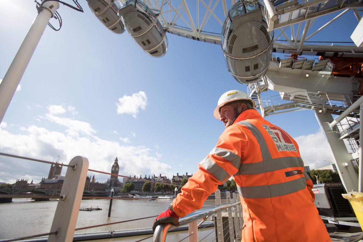 RED7MARINE AWARDED COCA COLA LONDON EYE CONTRACT