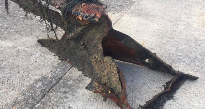 RED7MARINE RECOVERS SEVERAL HISTORIC KITE ANCHORS FROM THE ISLE OF WIGHT